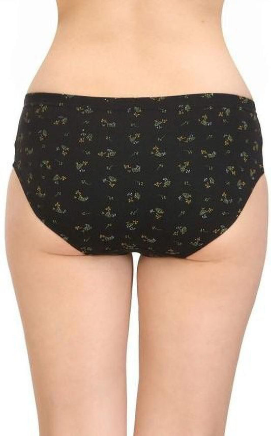 Zopli Hipster Multicolor Cotton Fabric Daily Wearing use Printed Panty /Panties For Women And Girls