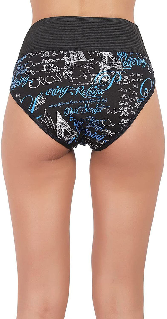 Zopli Hipster Multicolor Cotton Fabric Daily Wearing use Printed Panty /Panties For Women And Girls