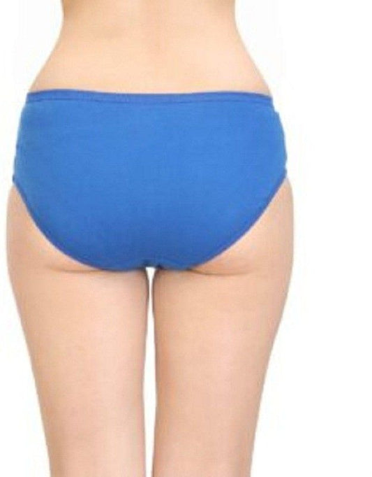Zopli Hipster Multicolor Cotton Fabric Daily Wearing use Plain Panty /Panties For Women And Girls