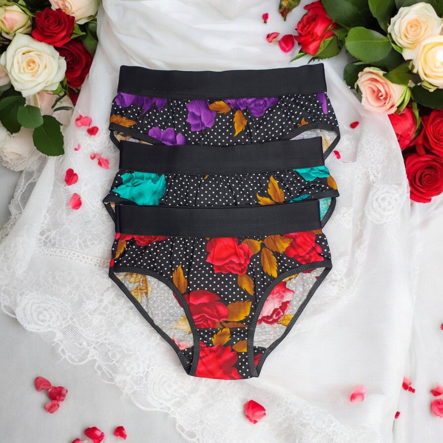 Zopli Hipster Multicolor Cotton Fabric Daily Wearing use Printed Panty /Panties For Women And Girls