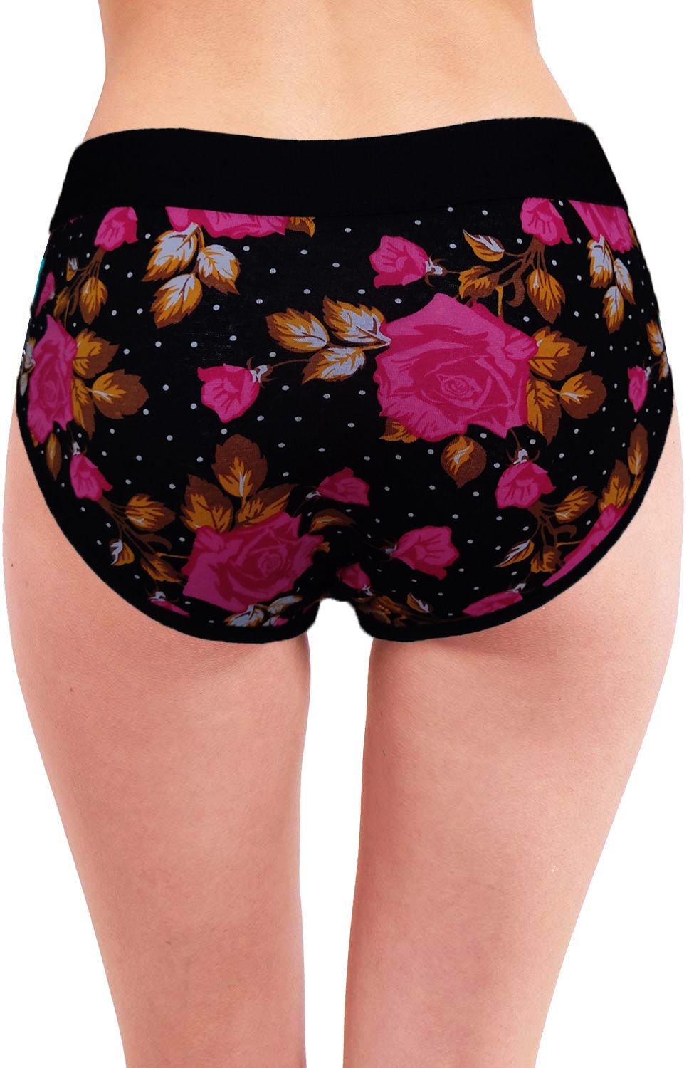 Zopli Hipster Multicolor Cotton Fabric Daily Wearing use Printed Panty /Panties For Women And Girls