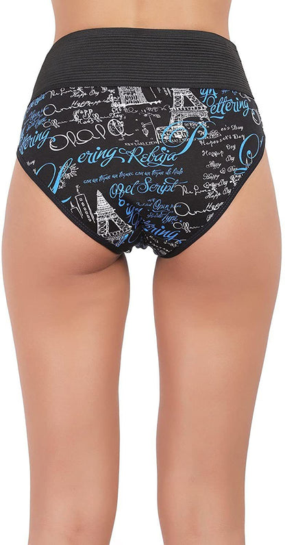 Zopli Hipster Multicolor Cotton Fabric Daily Wearing use Printed Panty /Panties For Women And Girls