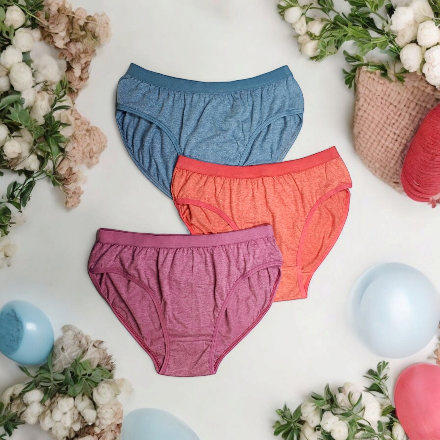 Zopli Hipster Multicolor Cotton Fabric Daily Wearing use Printed Panty /Panties For Women And Girls
